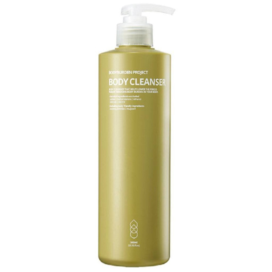 BodyBurden Project Body Cleanser Rosewood Scent 500ml 