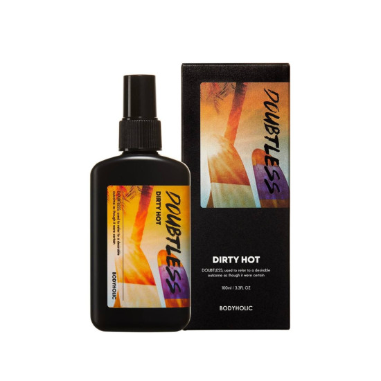 BODYHOLIC Doubtless Hair and Body Mist for Men Drity Hot 100ml