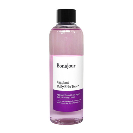 Bonajour Eggplant BHA daily toner 205ml