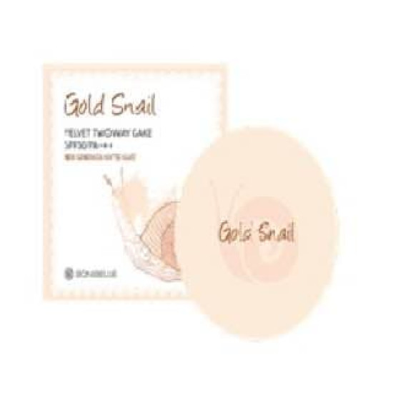 Bonibelle Gold Snail Velvet Two Way Cake 30g