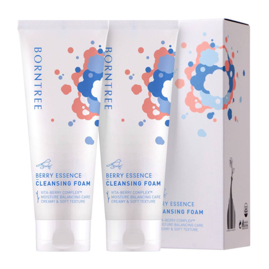 Borntree Berry Essnce Cleansing Foam Set