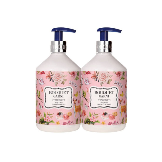 Bouquet Garni Body lotion white musk 2еа х 520ml 