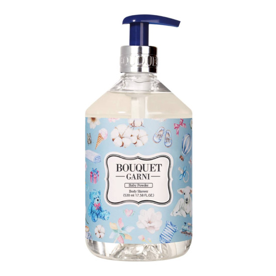 BOUQUET GARNI Fragranced Body Shower Baby Powder 520ml