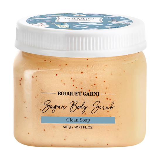 Bouquet Garni Sugar Body Scrub Clean Soap 500g