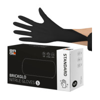 BRICKGLO Nitrile Gloves Standart S 100ea