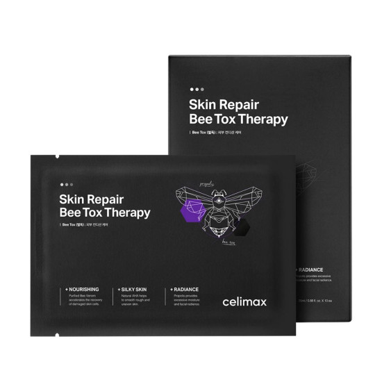 Celimax Skin Repair Bee Tox Therapy Mask 10ea x 30ml