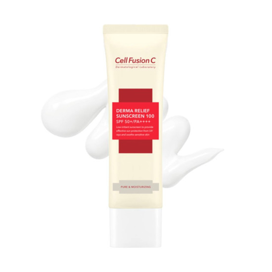 Cell Fusion C Derma Relief Sunscreen 100 SPF50+ PA++++ 50ml