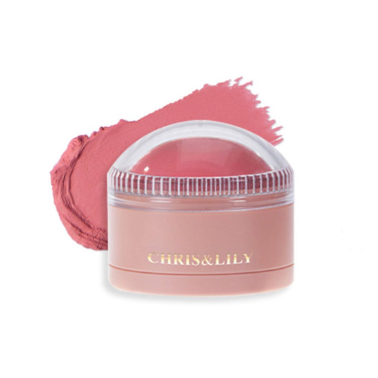 CHRIS&LILY Dome Gle Blusher Rose Pink 11g