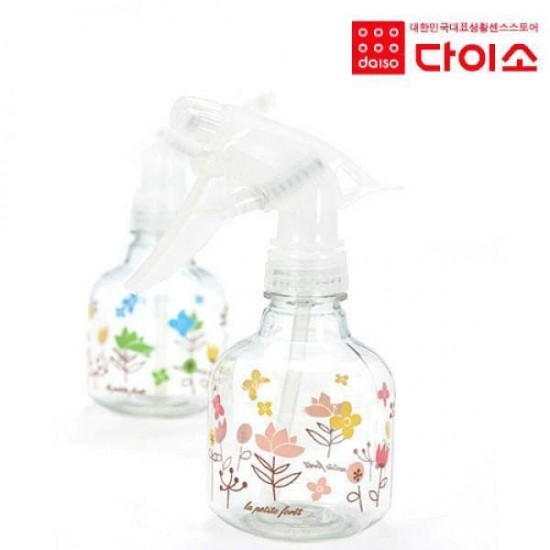 Daiso plastic spray bottle