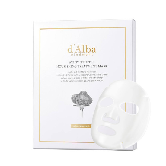 d'Alba White Truffle Nourishing Treatment Mask 5ea x 27ml 