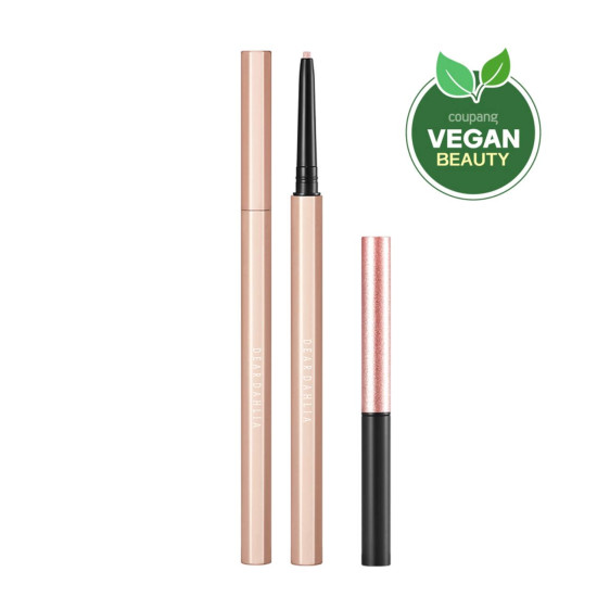 DEAR DAHLIA Perfect Designing Eyeliner Waterproof Pencil Glitter Pink 13g