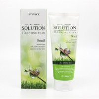Deoproce Natural Perfect Solution Cleansing Foam Snail 170 g 