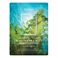 Deoproce Blooming Ocean Marine Collagen Moisturizing Mask Pack 5ea in ...