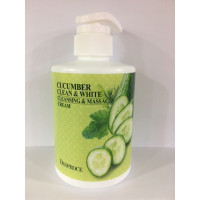 Deoproce Cucumber Clean & White Cleansing & Massage cream 450 ...