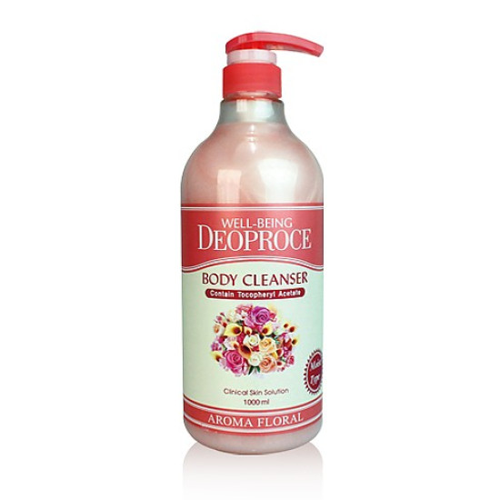 Well-Being Deoproce Aroma Body Cleanser "Floral" 1000ml