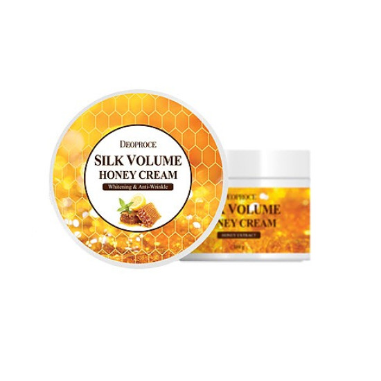 Deoproce Silk Volume Honey Cream 100g
