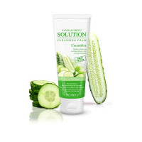 Deoproce Natural Perfect Solution Cleansing Foam Cucumber 170g