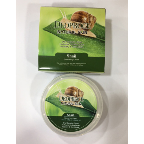 Deoproce Natural Skin Snail Nourishing cream 100g 