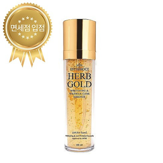 Estheroce Herb Gold Whithening &amp; Wrinkle CAre Essence 135ml 