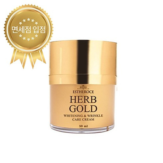 Estheroce herb gold whitening and wrinkle care cream 50ml 