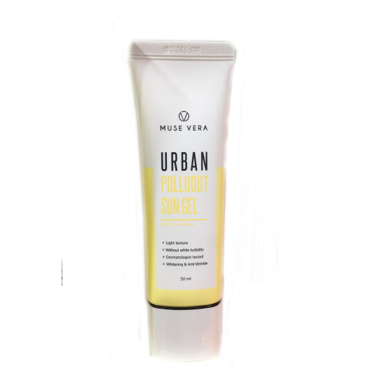 Deoproce Muse Vera Urban Polluout Sun Gel SPF50++PA++ 50ml - Солнцезащитный гель