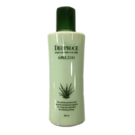 Deoproce Hydro Soothing Aloe Vera Emulsion 380ml - эмульсия с экстрактом алое