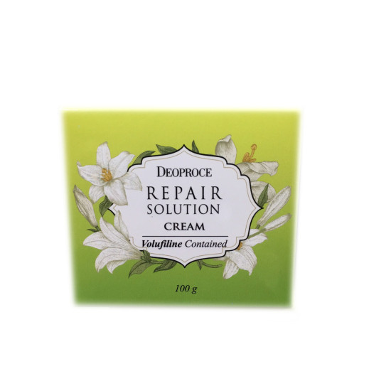 Deoproce Repair Solution cream Volufiline Contained 100g - питательный крем