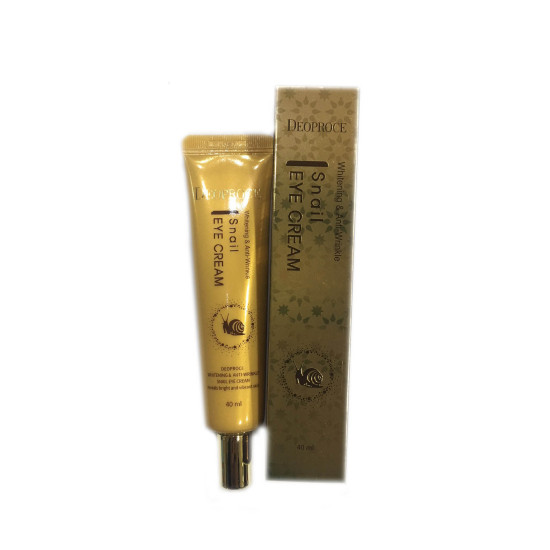 Deoproce Snail Eye cream 40ml - крем для глаз с экстрактом улитки 