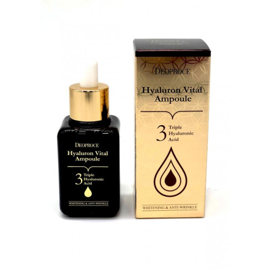 Deoproce Hyaluron Vital Ampoule 50ml - Ампула c экстрактом гиалуроновой кислоты