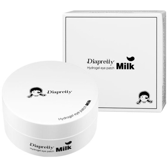 DIAPRETTY HYDROGEL EYE PATCH MILK 60 ea in 1-ОСВЕТЛЯЮЩИЕ ПАТЧИ ДЛЯ ГЛАЗ ГИДРОГЕЛЕВЫЕ