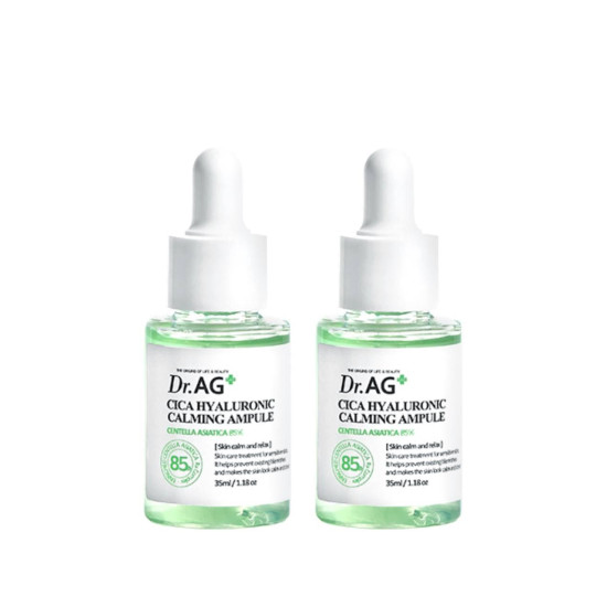 Dr.AG+ Cica hyaluronic calming ampule 2ea x 35ml 