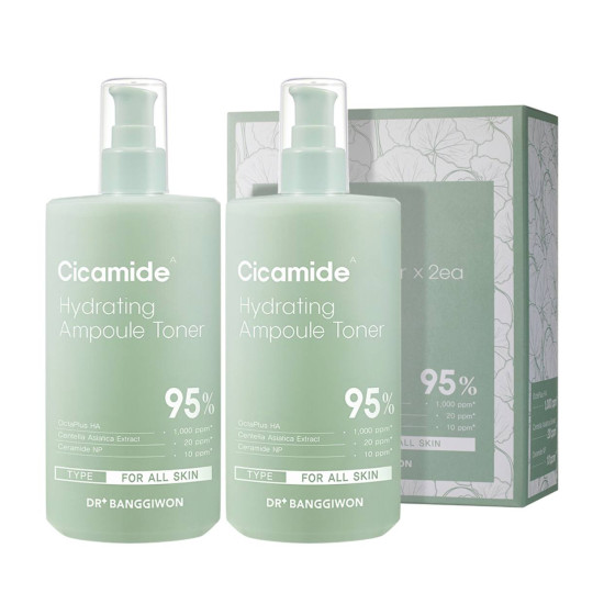 Dr. Banggiwon Cicamide Hydrating Ampoule Toner Set