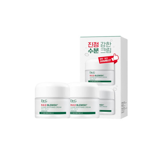 Dr.G Red Blemish Clear Soothing Cream 2ea x 50ml 