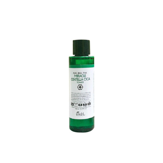 Ekel AHA, BHA, PHA Miracle Centella Cica Toner 150ml