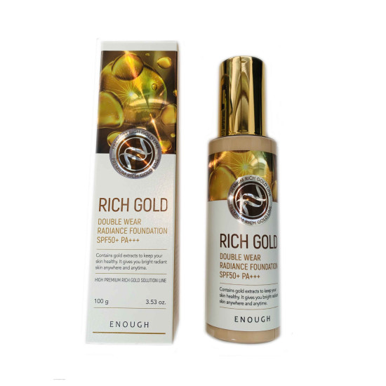 Enough Rich Gold Double Wear Radiance Foundation SPF50+ PA+++ 100g