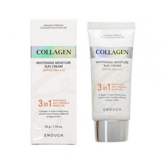 Enough Collagen Whitening Moisture Sun Cream 3 in 1 SPF50+ PA+++ 50g