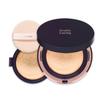 Etude House Double Lasting Cushion Matte No.21N1 15g+15g refill + 4ea ...