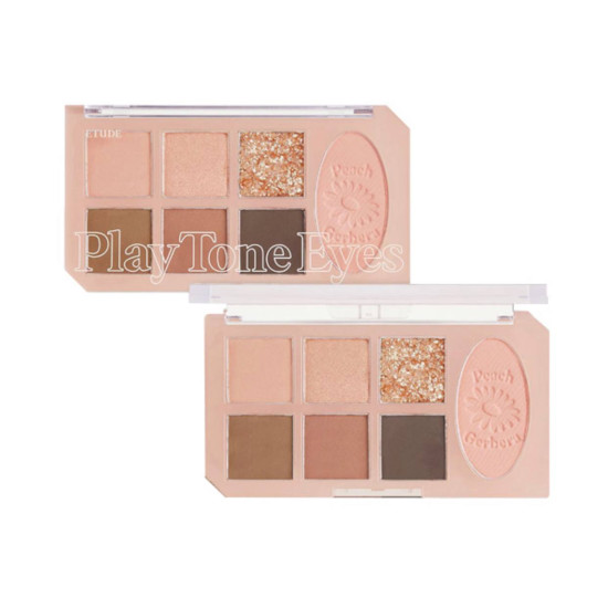ETUDE HOUSE Play Tone Eye Palette Peach Gerbera 6.4g