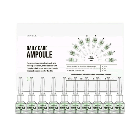 EUNYUL Daily Care Cica Ampoule 10ea x 2ml