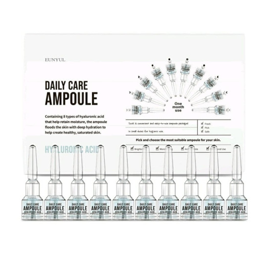 EUNYUL Daily Care Hyaluronic Acid  Ampoule 10ea x 2ml