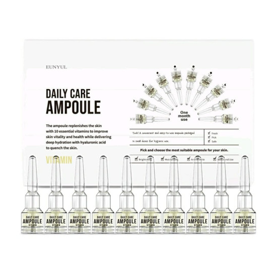 EUNYUL Daily Care Vitamin Ampoule 10ea x 2ml