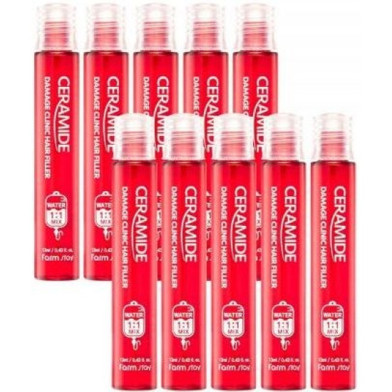 Farm Stay Ceramide Damage Clinic Hair Filler 10 ea in 1 (13ml)