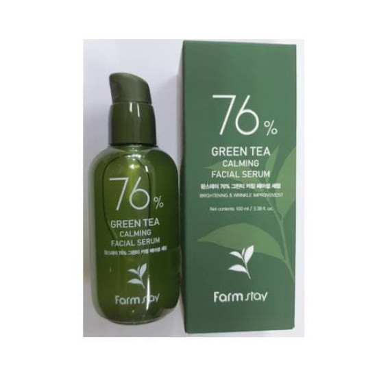 FarmStay 76 Green Tea Calming Facial Serum 100ml