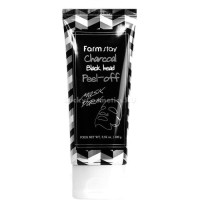 FarmStay Charcoal Black Head Peel-off Mask Pack 100ml