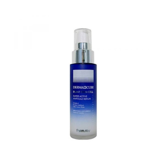 Farm Stay Derma Cube Plant Stem Cell Super Active Ampoule Serum 100ml 