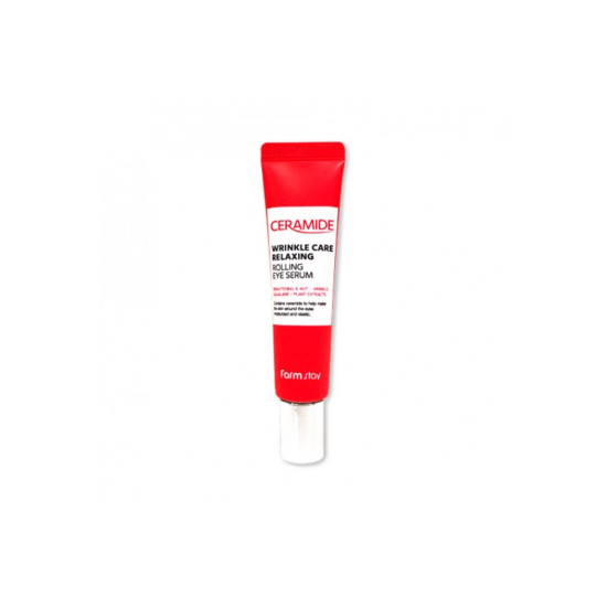 Farmstay Ceramide Wrinkle Care Relaxing Rolling Eye Serum 25ml