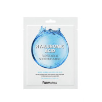 Farm Stay Hyaluronic Acid Super Aqua Soothing Mask 10ea x 25ml