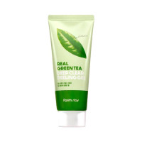 FarmStay Real Green Tea Deep Clear Peeling Gel 100ml 