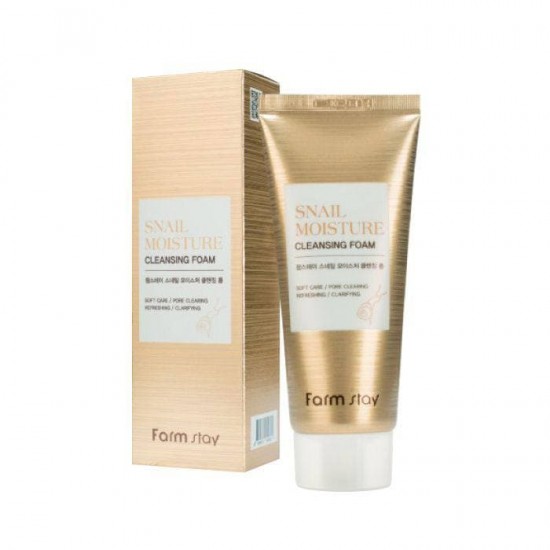FARMSTAY Snail Moisture Cleansing Foam 100ml 