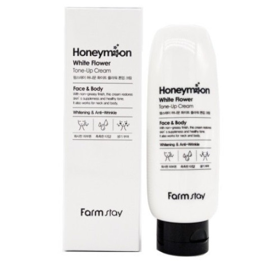 Farm Stay Honeymoon white flower tone-up cream 100 ml